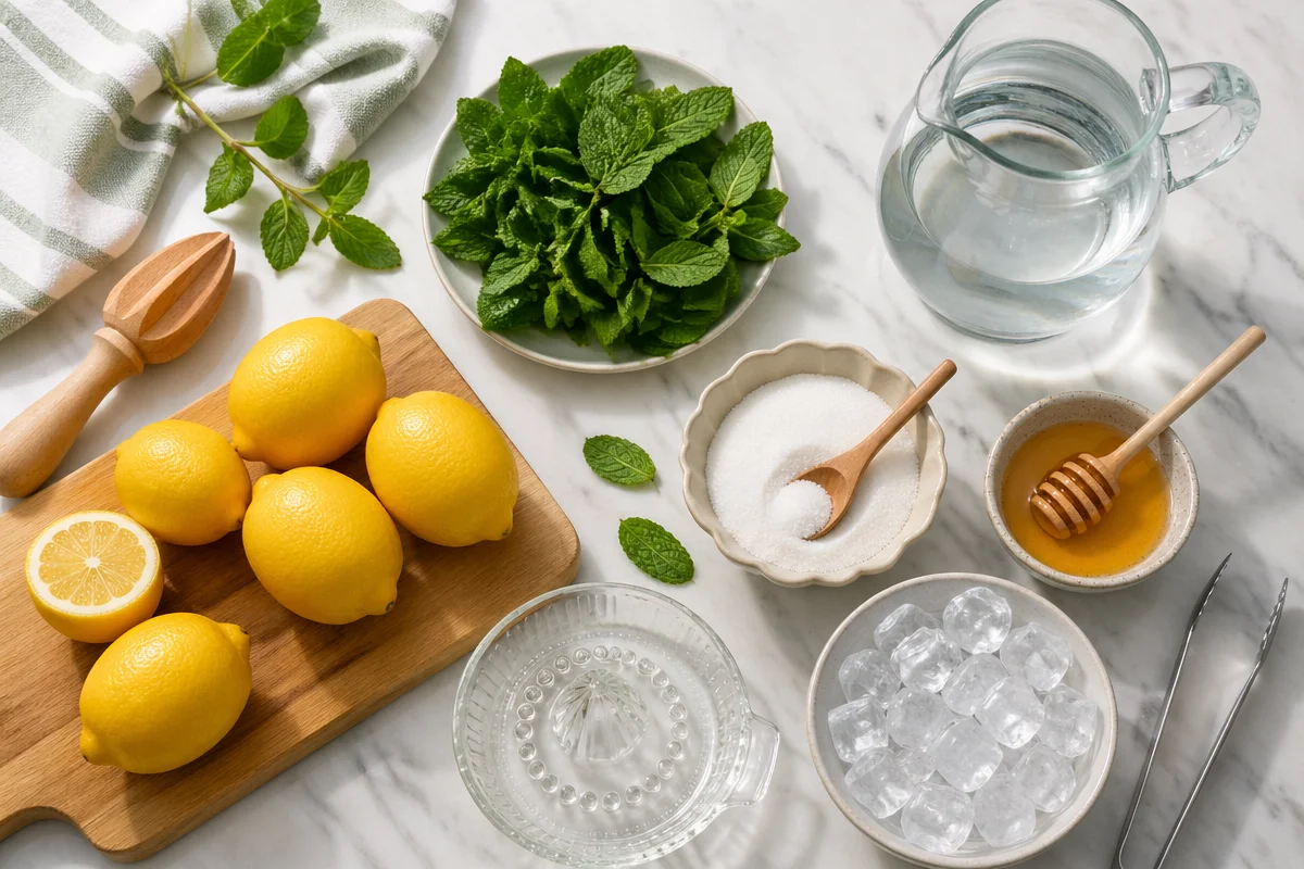 Mint Lemonade Recipe