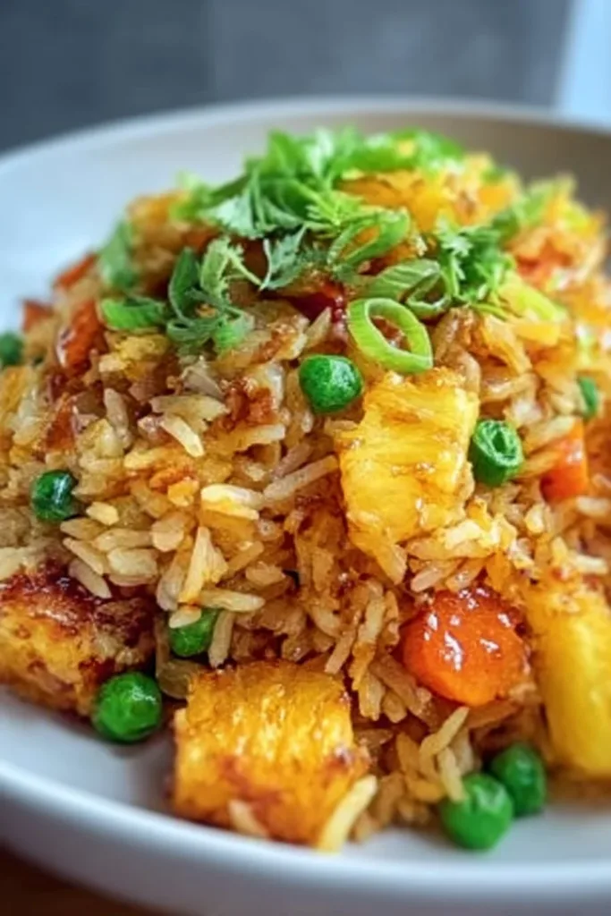 Vegetarian Pineapple Fried Rice Easy 30-Minute Delicious Recipe 2 savory vegetarian pineapple fried rice for flavorf 2026 04 19 235157 683x1024 1