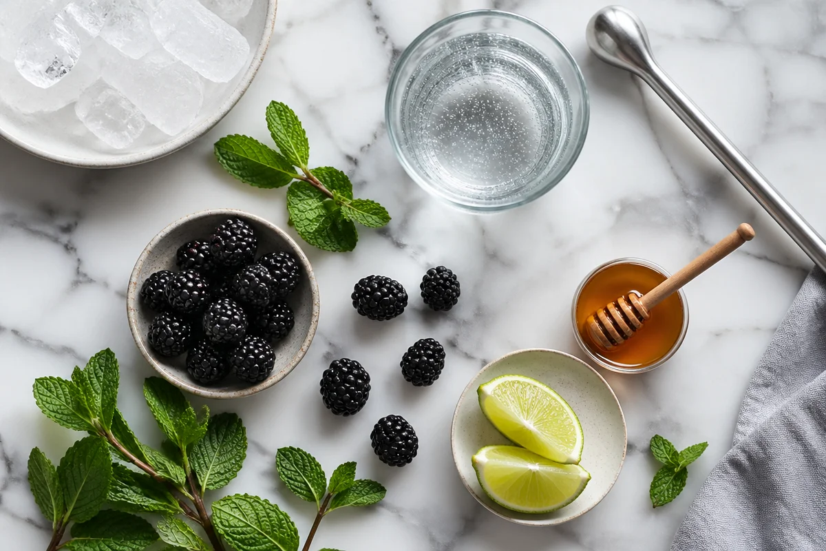 Sip into Summer with a Delightful Blackberry Virgin Mojito