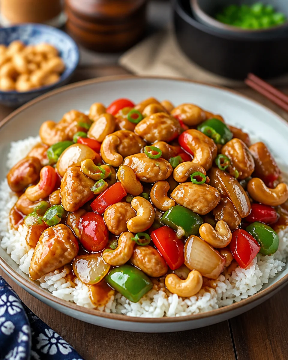 30-Minute Cashew Chicken for