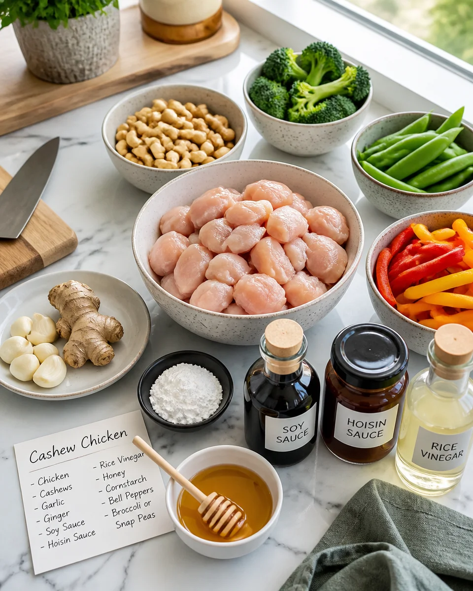 30-Minute Cashew Chicken for a Quick Weeknight Dinner!