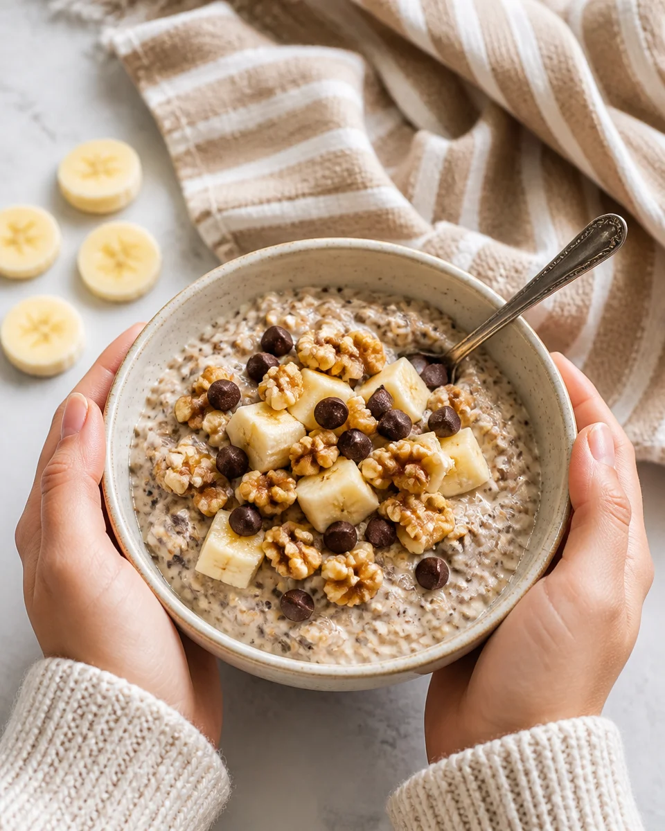 Chunky Monkey Overnight Oats