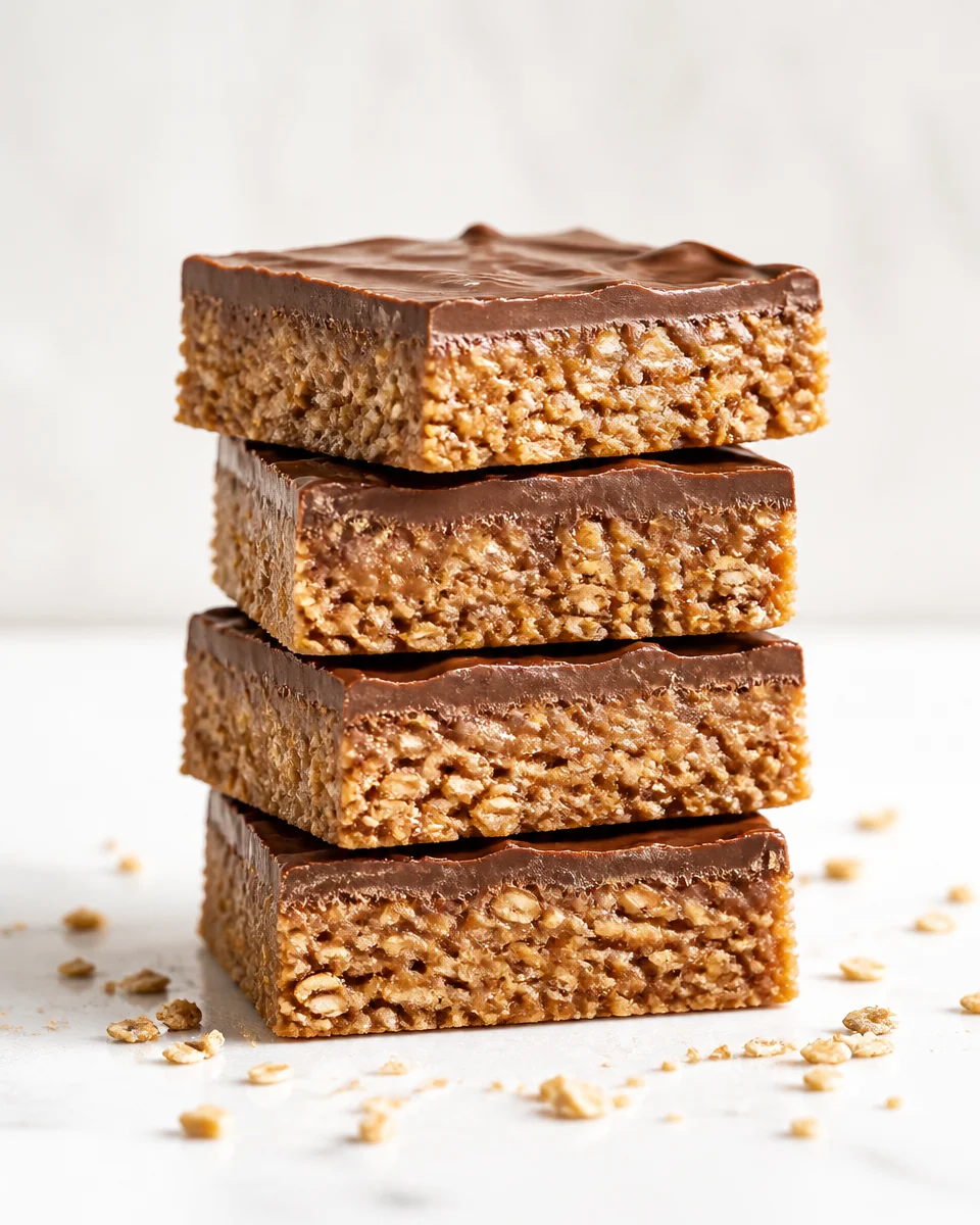 5 Deliciously Easy Healthy Chocolate Peanut Butter Oatmeal Bars