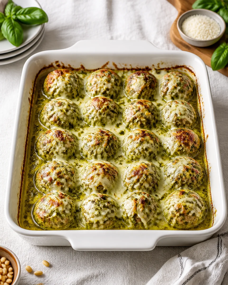 5 Deliciously Easy Pesto Baked Turkey Meatballs to Try Tonight