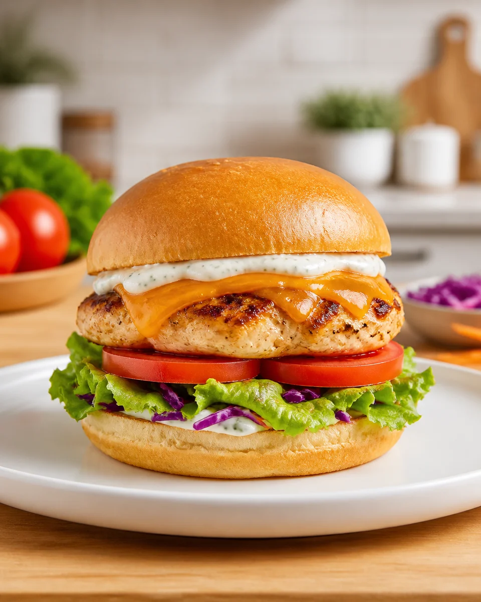 6 Savory Cheddar Ranch Chicken Burger Patties You’ll Love