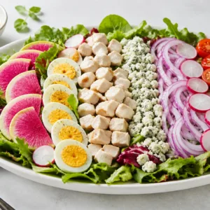 Spring Cobb Salad with Creamy Lemon