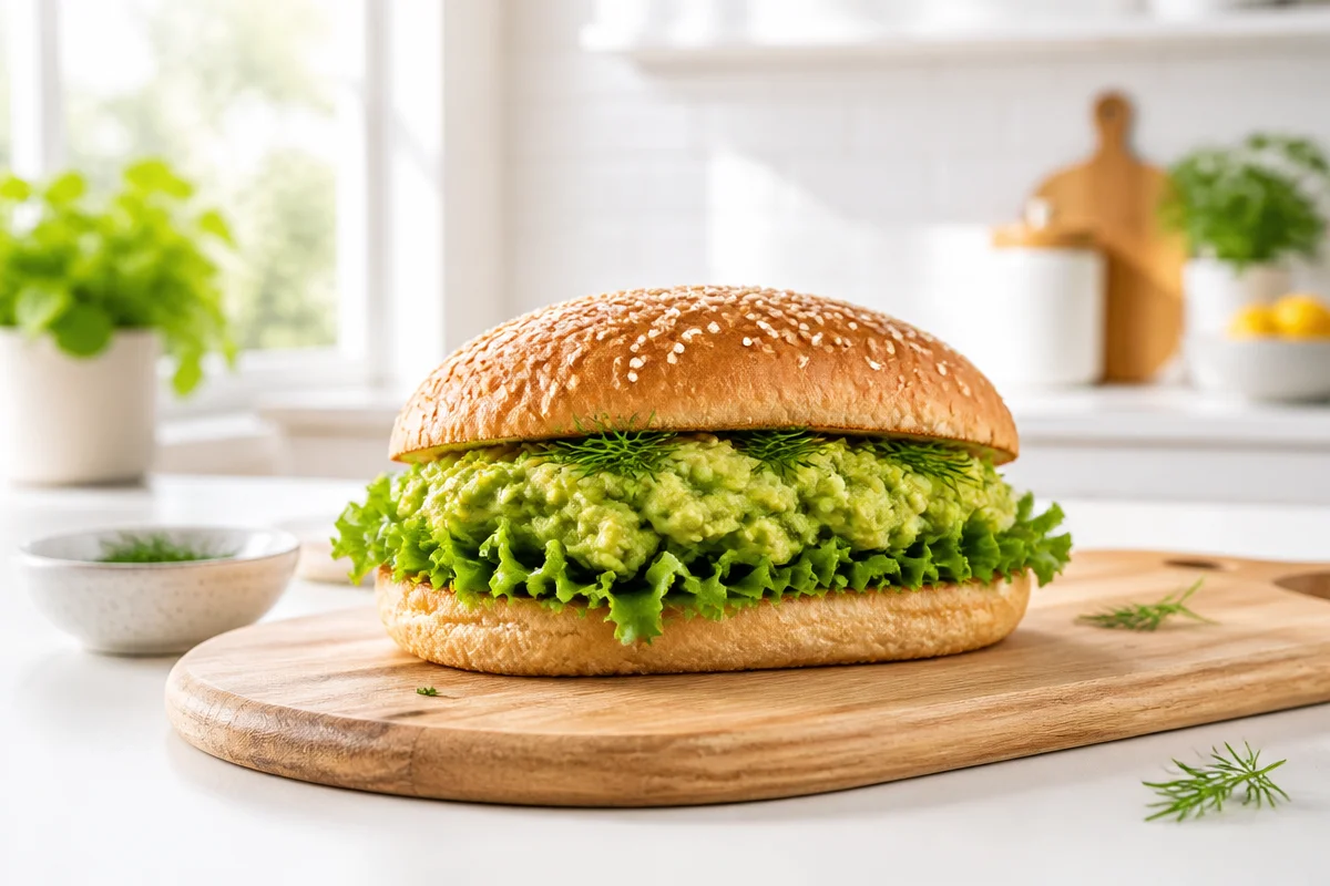 Chickpea Avocado Dill Pickle Sandwiches You&rsquo;ll Crave