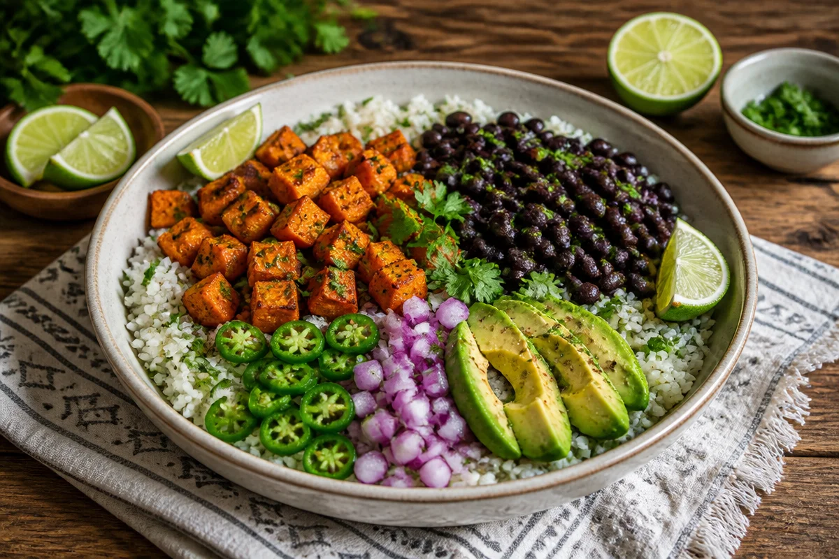 Chili-Lime Sweet Potato Black Bean Bowl: A Flavorful Fiesta!