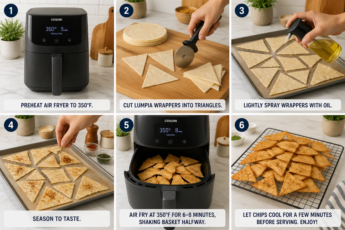 Crispy Air Fryer Lumpia Chips: Your New Favorite Weight Loss Snack