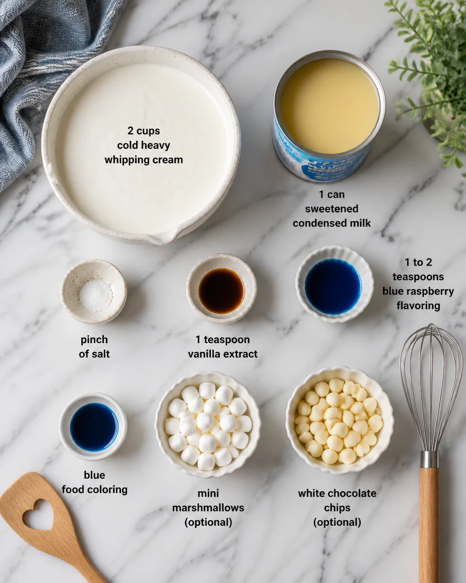 Delicious Blue Raspberry Ice Cream Recipe - A Cool Treat to Savor