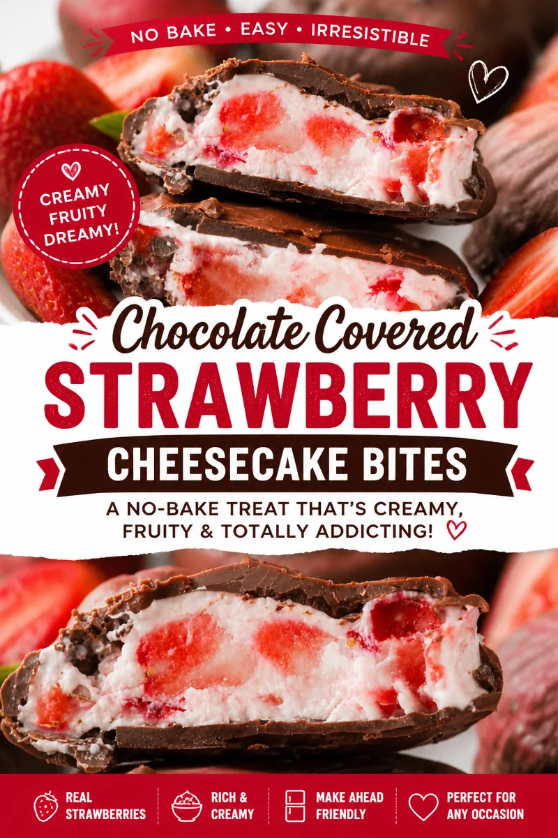 Chocolate Covered Strawberry Yogurt Clusters