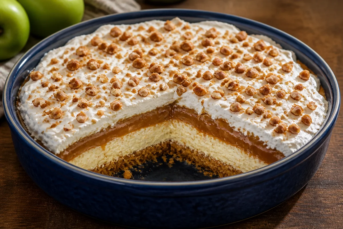 Delicious Easy Caramel Cheesecake Apple Dip You'll Love