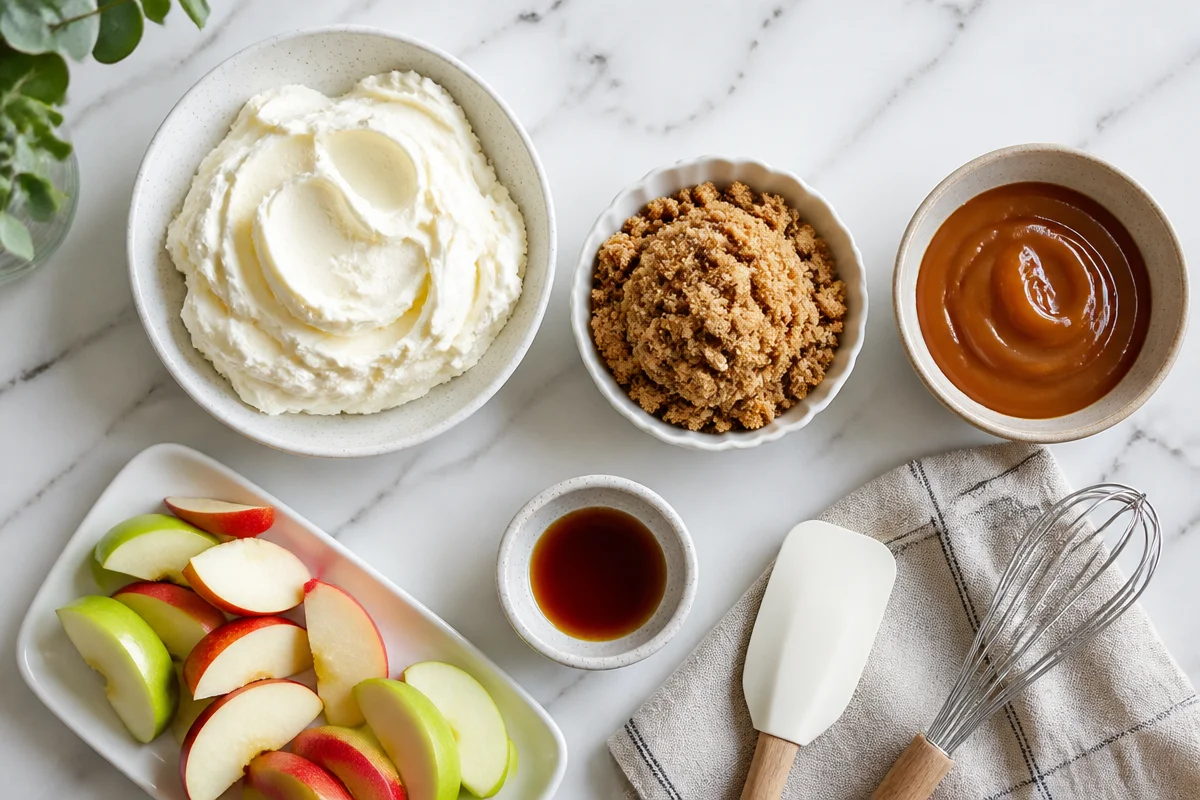 Delicious Easy Caramel Cheesecake Apple Dip You'll Love
