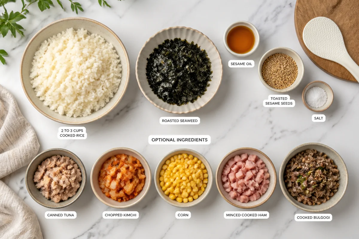 Korean Rice Balls