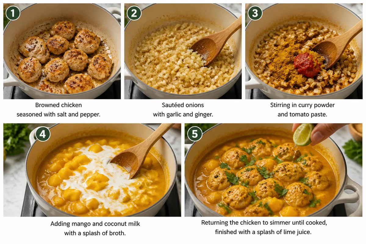 Mango Chicken Curry
