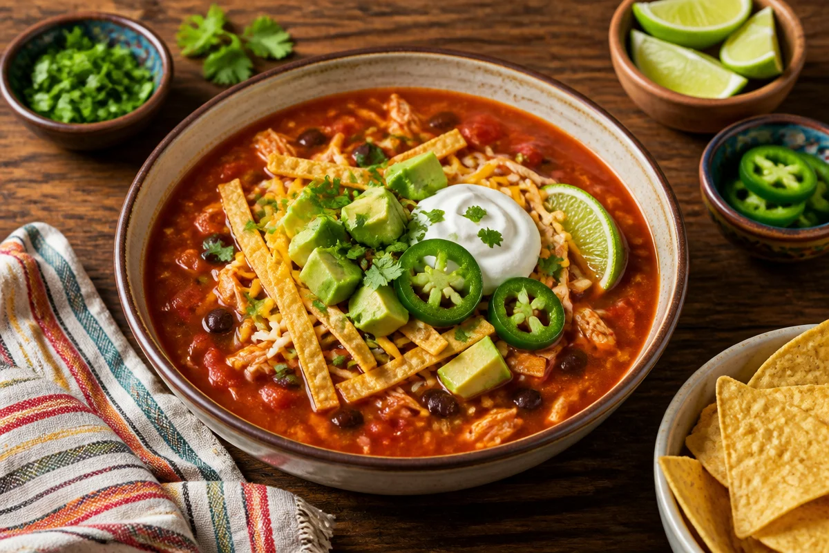 Mexican Chili Bean Soup