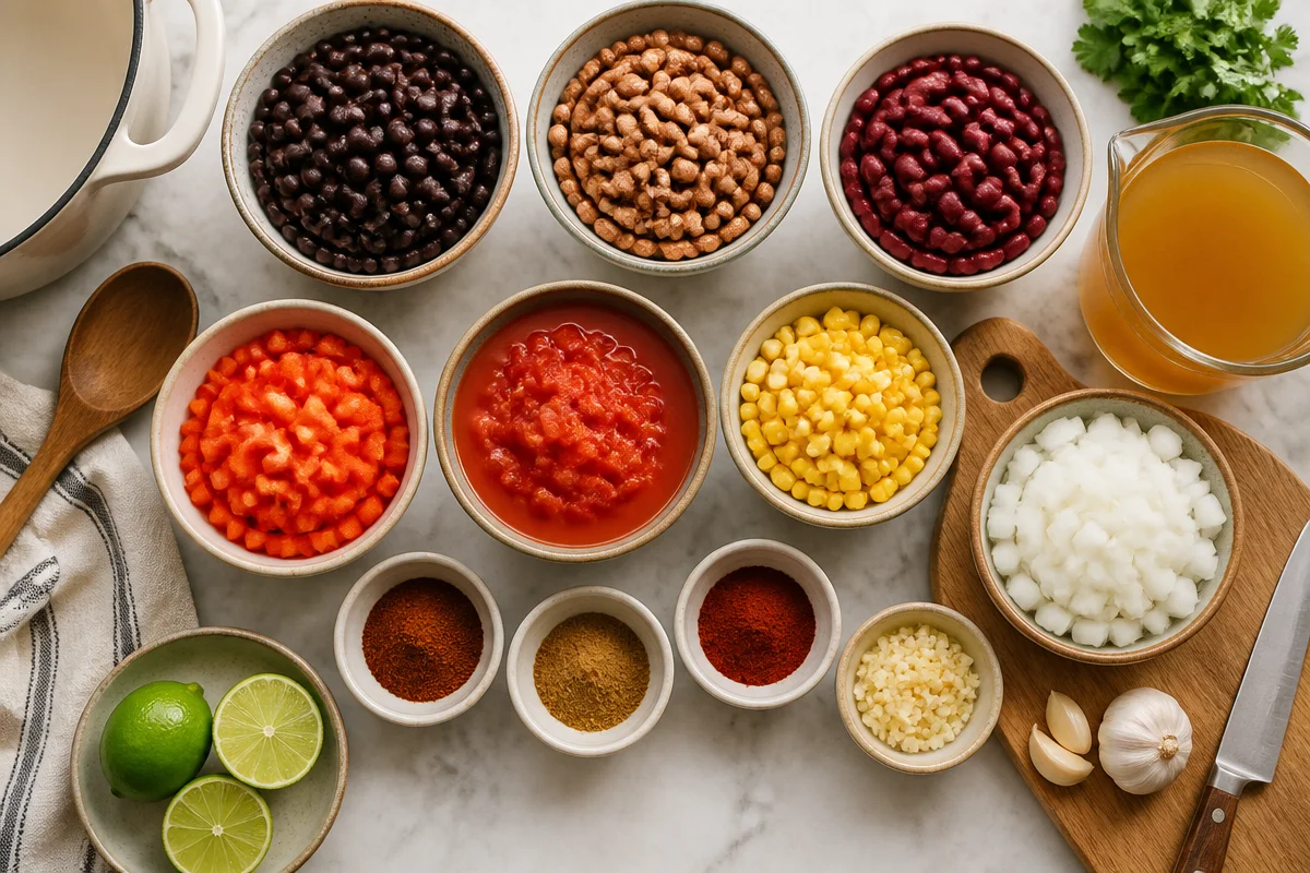 Mexican Chili Bean Soup