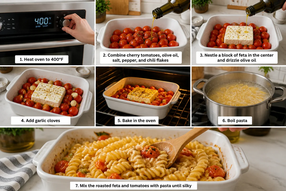 Easy Baked Feta Pasta That Everyone Will Love!