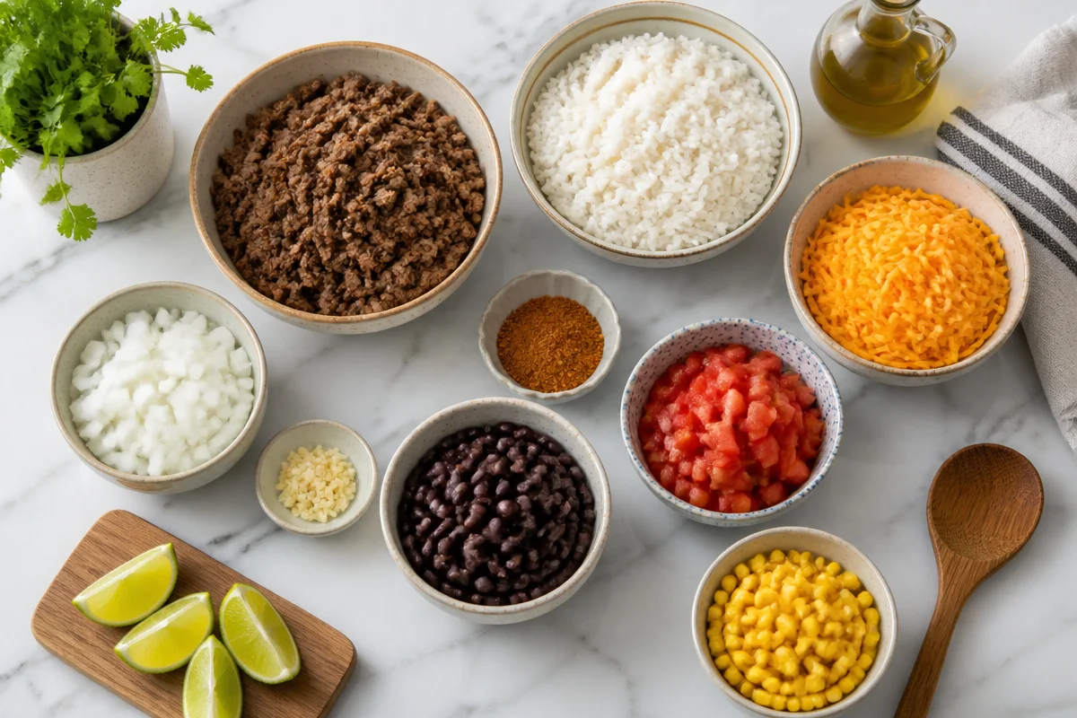 Taco Rice Skillet