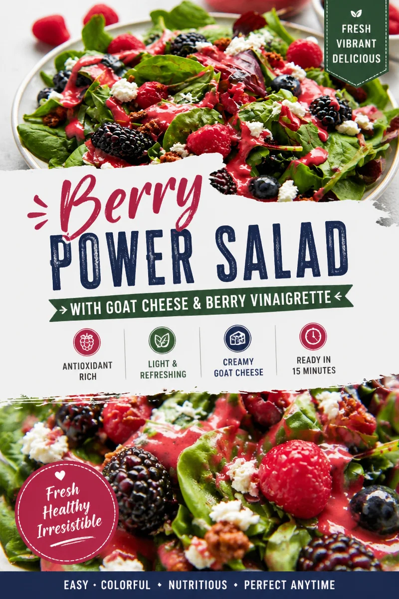 Spring Mix Salad with Raspberry Dressing