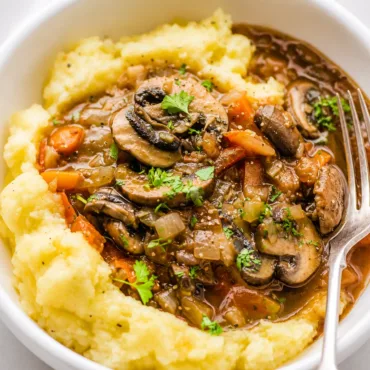 Delicious and hearty Mushroom Stew made with fresh ingredients, perfect for any meal.