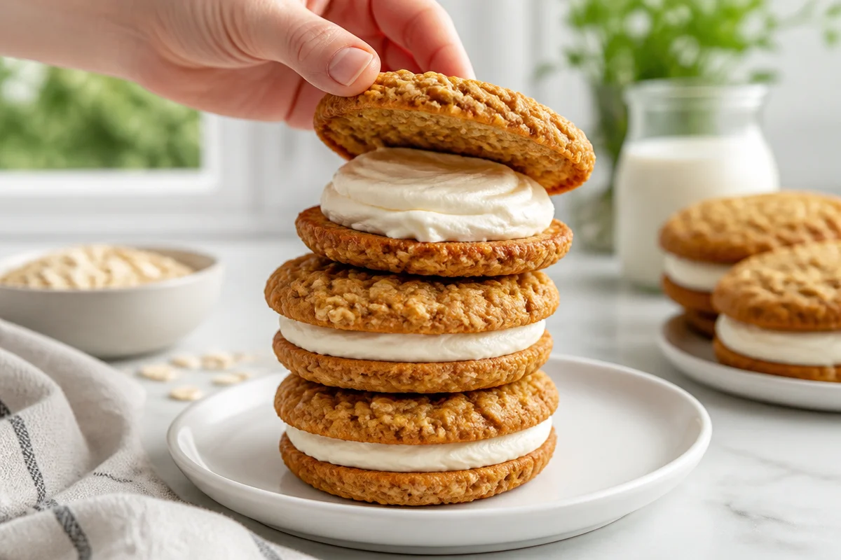 Protein Oatmeal Cream Pies