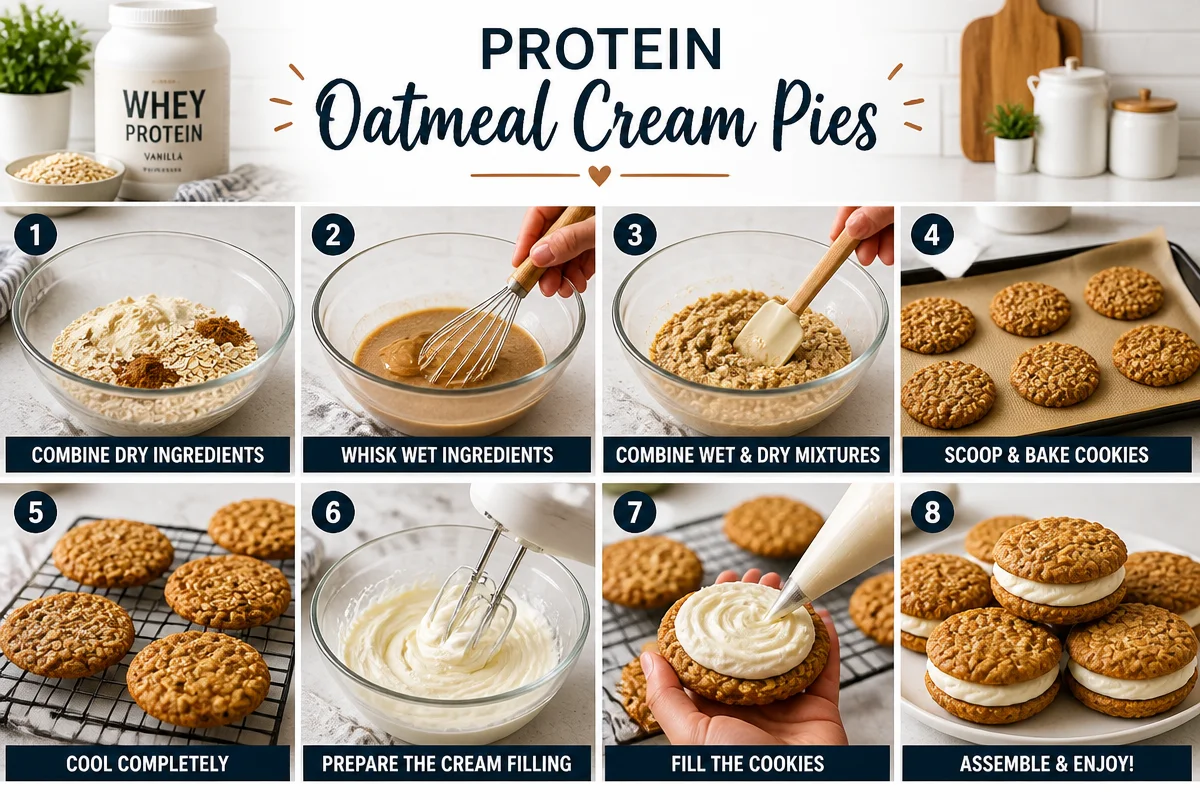 Protein Oatmeal Cream Pies