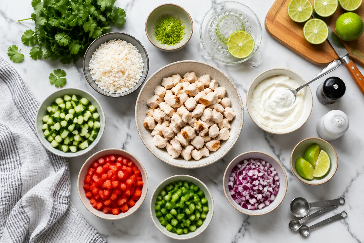 Coconut-Lime Chicken Salad