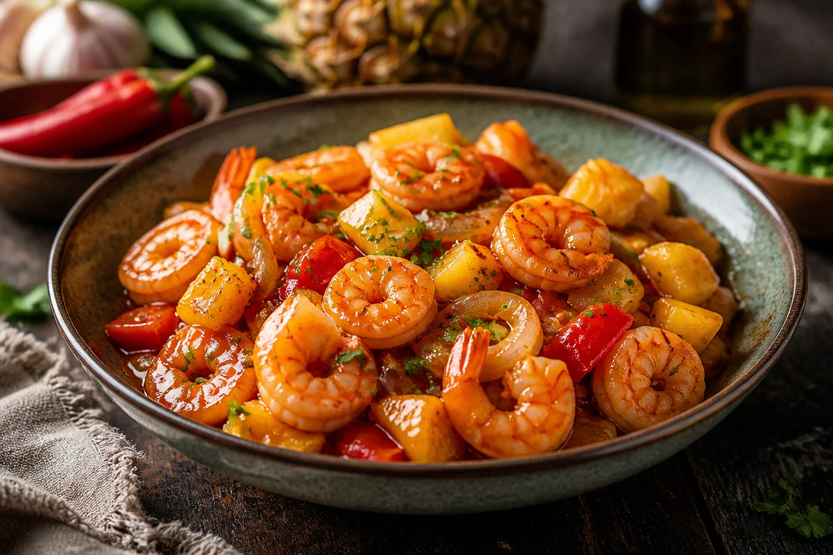 Sweet Chili Pineapple Shrimp Skewers for a Flavorful Feast
