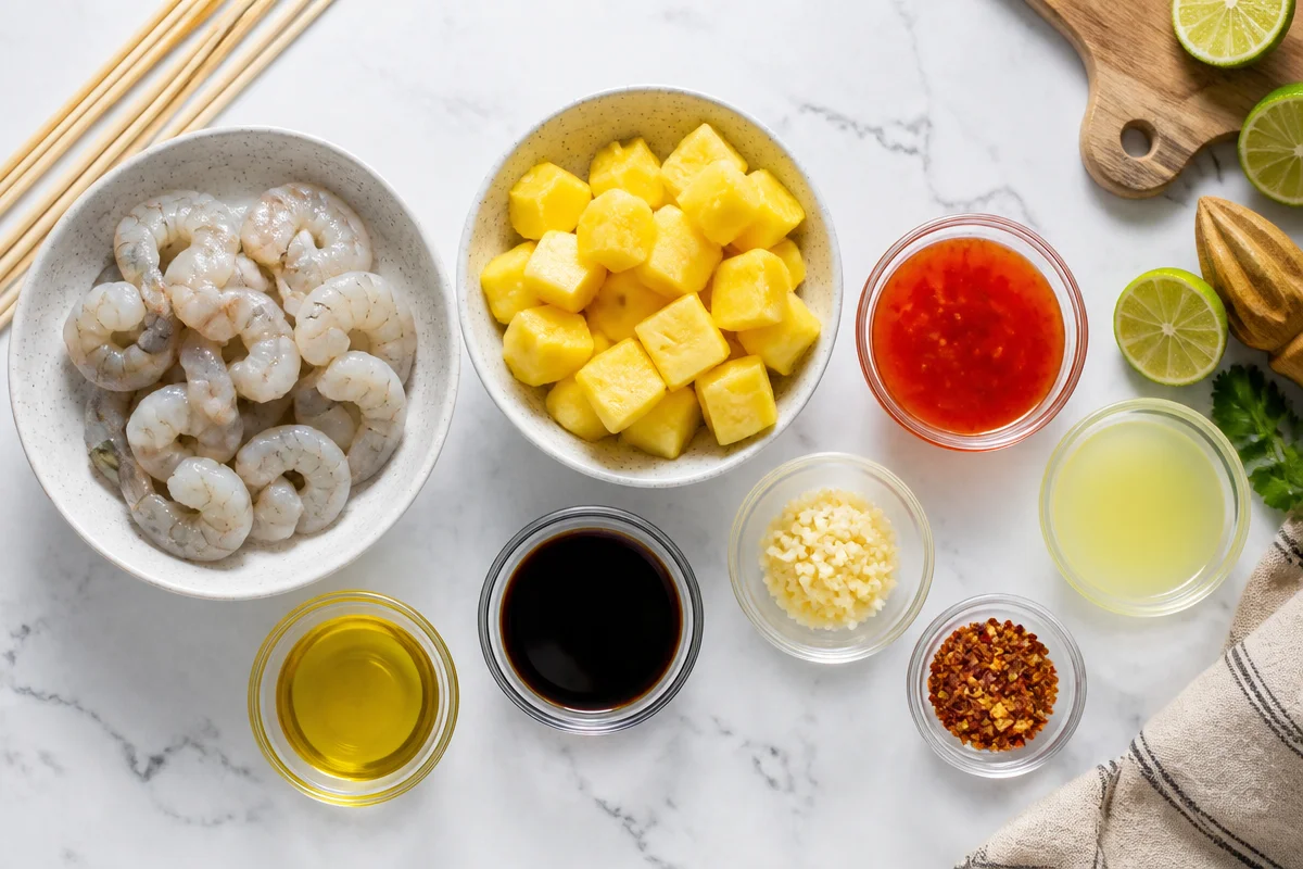 Sweet Chili Pineapple Shrimp