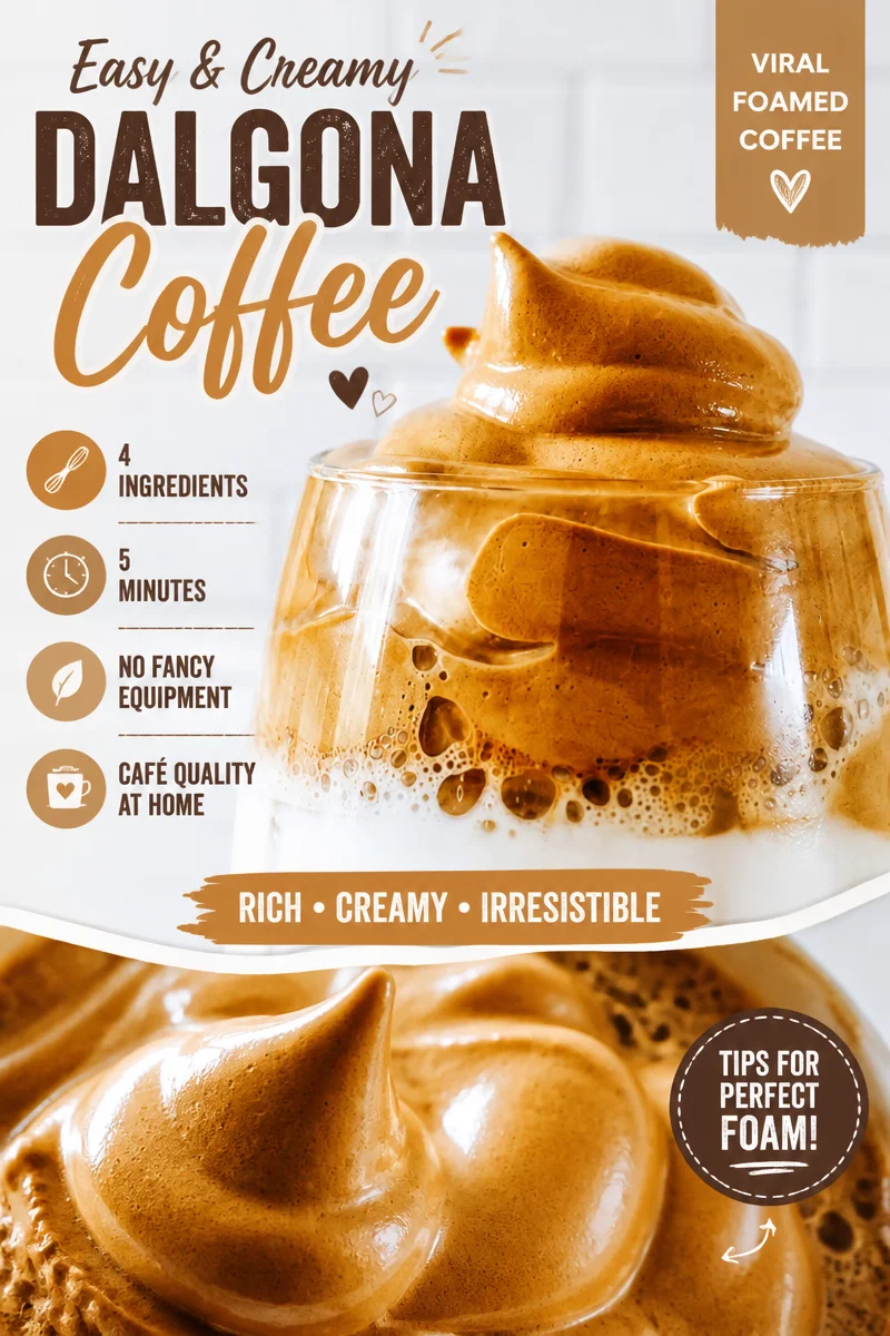 Whip Up Delicious Dalgona Coffee in Just a Few Steps! 5 Whip Up Delicious Dalgona Coffee in Just a Few Steps!