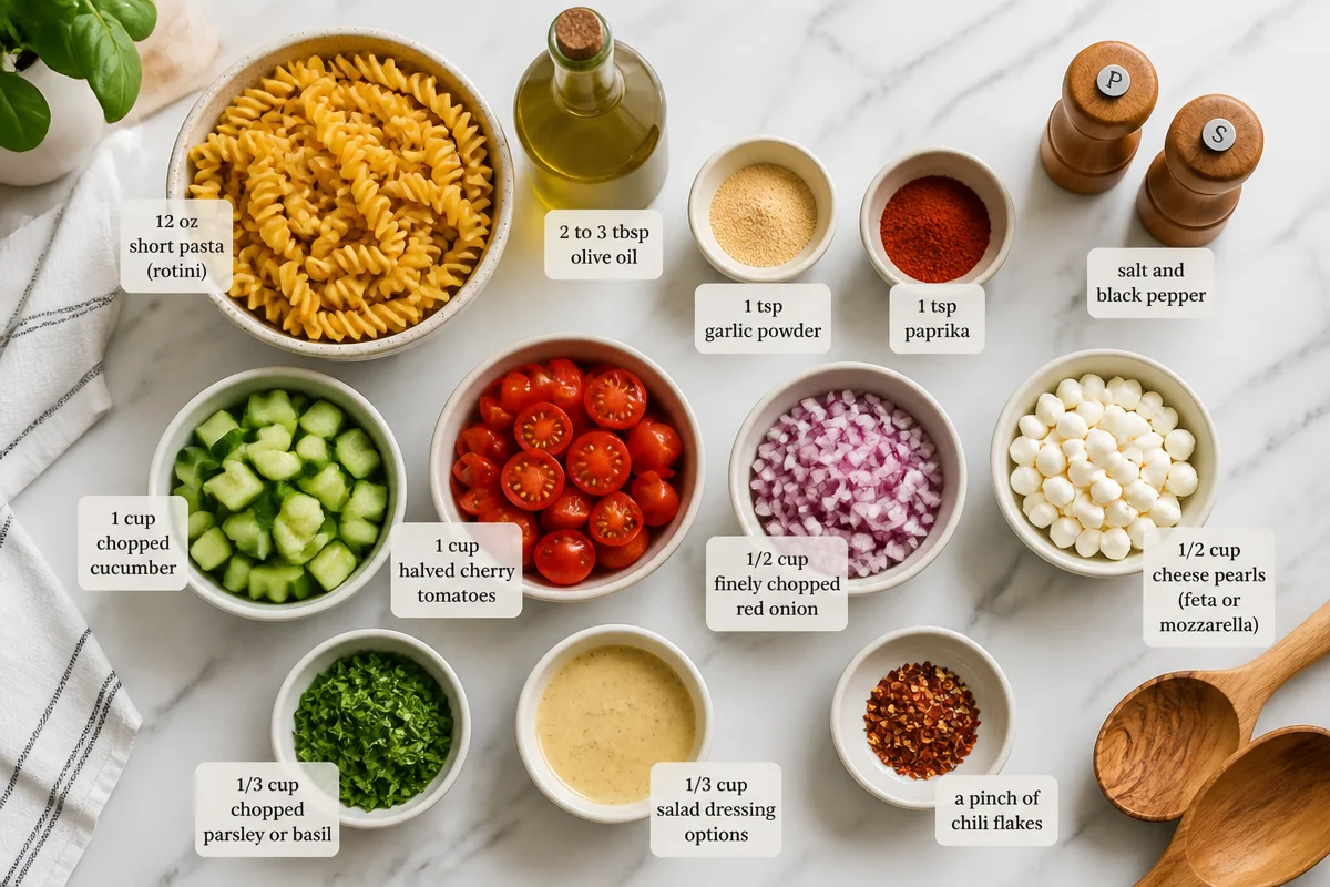 Best Viral Crispy Pasta Salad Everyone's Raving About!