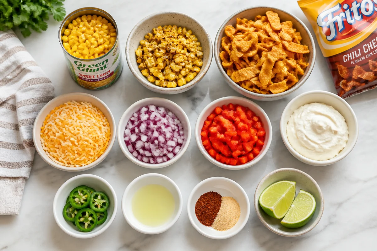 Chili Cheese Frito Corn Salad