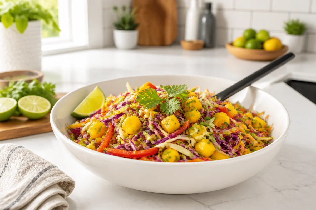 Delicious Mango Slaw