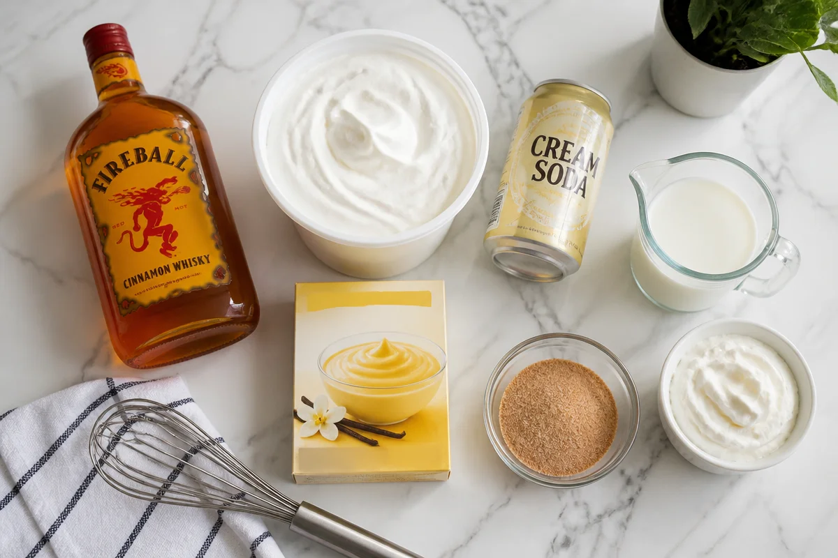 My Fun Take on Cream Soda Fireball Fluff Shots!
