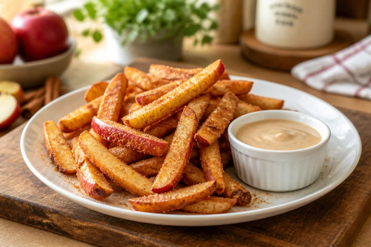 Air Fryer Apple Fries