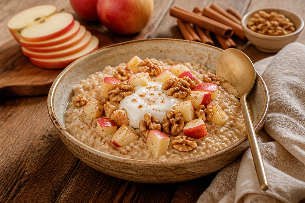 Apple Cinnamon Yogurt Crunch Bowl