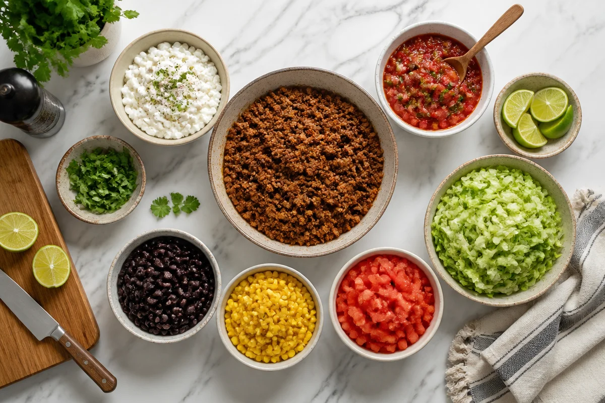 Delicious High-Protein Cottage Cheese Taco Bowl You’ll Love