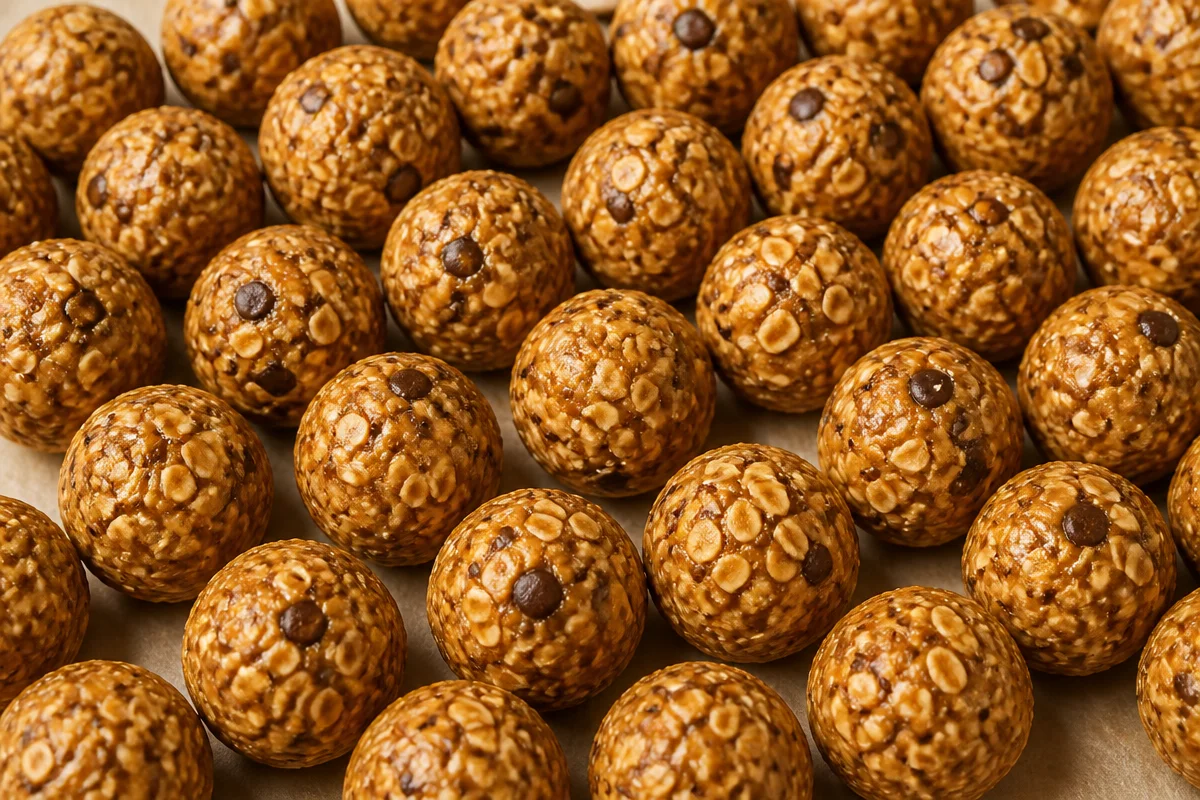 No Bake Peanut Butter Balls