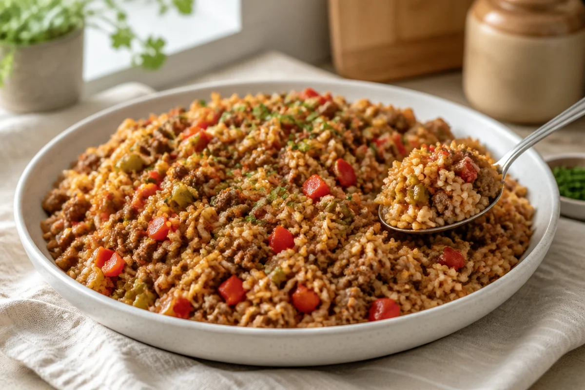 High Protein Unstuffed Peppers