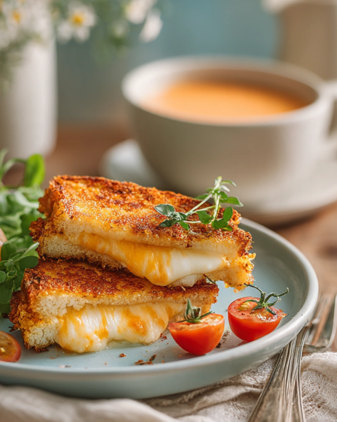 cauliflower-crusted-grilled-cheese-sandwiches-serving
