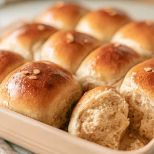 Ingredients for Oatmeal Molasses Rolls