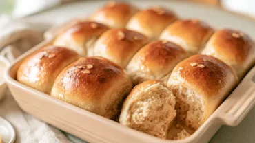 Ingredients for Oatmeal Molasses Rolls