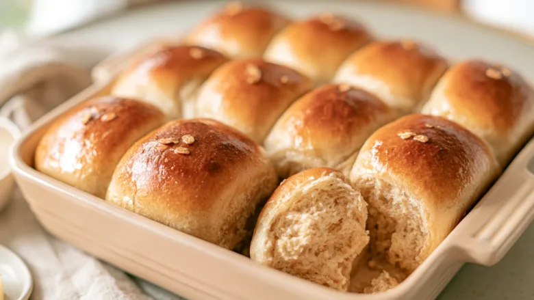 Ingredients for Oatmeal Molasses Rolls